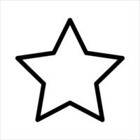 unique Star icon vector