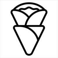 a new unique Ice cream icon illustration vector