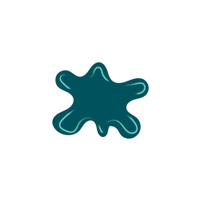 abstract Leaking liquid illustration