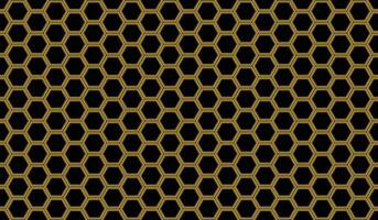 hexagon geometric metal grid background. seamless hexagon honey comb background for printing on clothes, paper etc vector