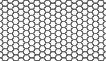 hexagon geometric metal grid background. seamless hexagon honey comb background for printing on clothes, paper and textile vector