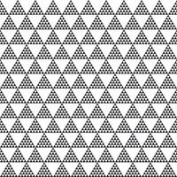 Seamless triangle pattern, often used for backgrounds, textures, and designs. vector