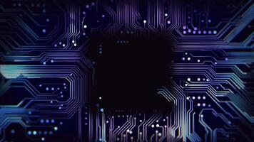 Technology background stock footage , Free Artificial Intelligence intro video