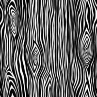 Black and white wood grain pattern texture detailed illustration design seamless background element vector
