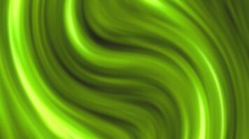 Green swirling pattern creates mesmerizing visual effect in motion video