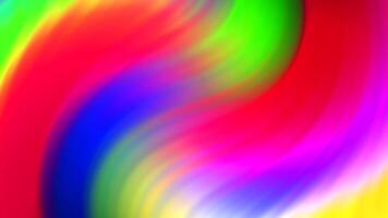 Colorful light patterns dance in abstract display at the art exhibit video