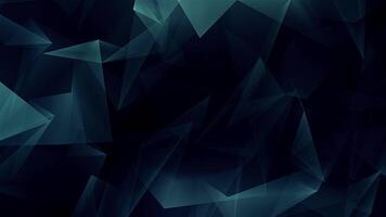 Exploring abstract shapes and textures in a dark atmosphere video