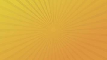 Energetic background with vibrant rays creating a warm atmosphere for creativity video