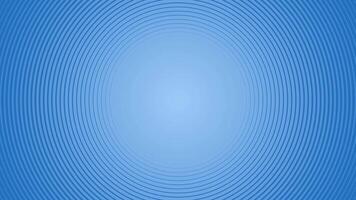 Relaxing blue background with concentric circles creating calming ambiance video