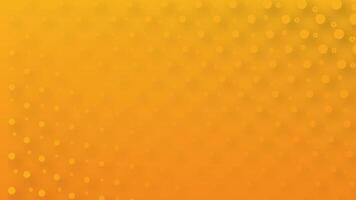 Bright orange background with soft bokeh effect creating a warm atmosphere video