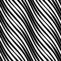 Abstract black and white diagonal lines seamless pattern for background design and creative projects vector