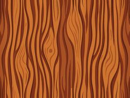 illustration of a seamless wood texture with brown and tan vertical wood grain patterns vector