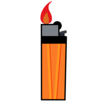a lighter with a flame on it png