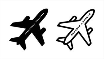 Airplane Icon Symbol for Travel and Aviation vector