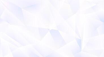 luminous white polygon geometric pattern abstract background vector