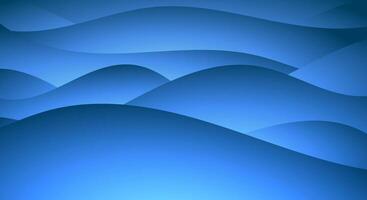 dark blue wave pattern background, mountain or hill scenery illustration design. vector