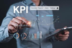 Kpi is a key performance indicator photo