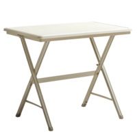 Folding table designed for outdoor activities and versatile use at home or in the garden during sunny days, Transparent Background png