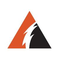 Lightning, electric power design element. vector