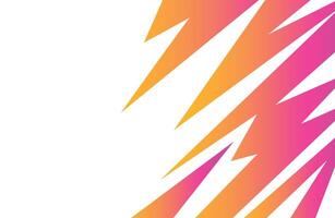 Abstract gradient background with geometric spike line pattern and with some copy space area vector
