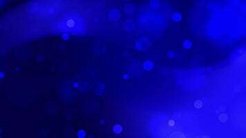 Blue background with scattered white blurred circles, suitable for abstract backgrounds, social media graphics, web design, and creative projects. video