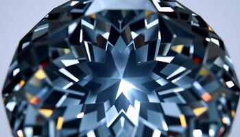 close up view of a fancy diamond photo
