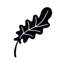 Artistic hand-drawn leaf outline with clean, simple finish, great for modern print layouts and web elements vector
