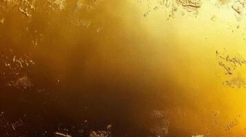 A luxurious golden background with a subtle texture and an elegant, shiny appearance. photo