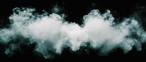 Fine dust particles create a textured overlay on a dark background with an empty center space photo