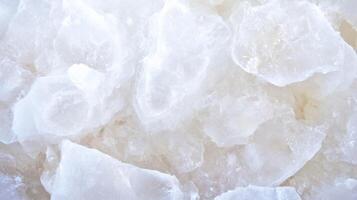 Abstract white textured chaos with crystalline patterns background for design projects photo