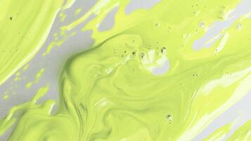 Vibrant lime grunge texture with dynamic contrast overlay for artistic design photo