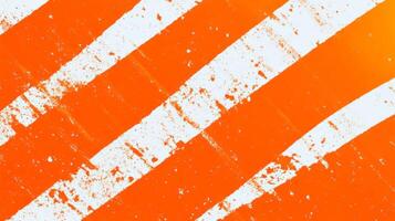 Vibrant orange grunge texture with chaotic contrast for artistic design photo