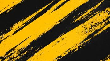 Abstract grunge mustard and black contrast texture for creative design projects photo