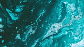 Abstract grunge teal texture with high contrast overlay and chaotic patterns photo