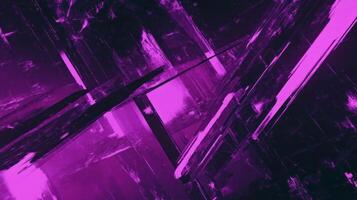 Dynamic grunge chaos in purple with abstract contrast overlay texture photo