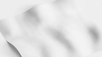 Elevated view of high resolution white paper sheet texture for design and art projects photo