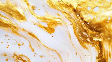 Abstract grunge gold and white texture with dynamic contrast for artistic design projects photo