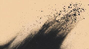 Abstract beige and black grunge texture with dynamic contrast overlay photo
