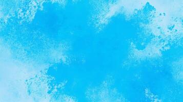 Vibrant blue grunge texture with chaotic overlay for creative design photo
