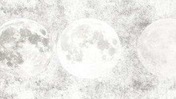 Mystical moon phases with textured background for artistic design photo