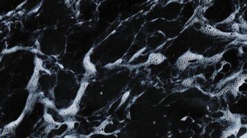 Abstract black and white chaotic texture with moon theme for creative design photo