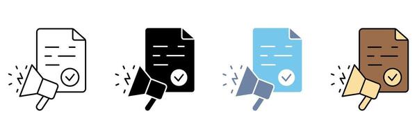 marketing concept line icon. Simple element illustration. vector