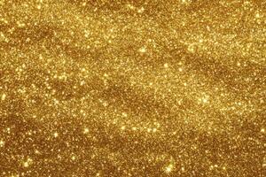 Gold glitter texture background photo