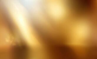 Golden background with blurred light and light photo