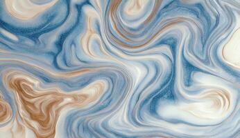 Blue and white marble background photo