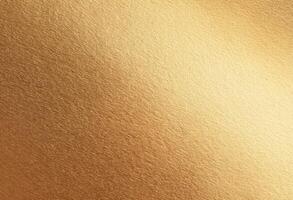 Golden metallic texture background with a soft light photo