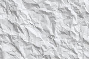 Subtle Texture Paper Material Abstract Blank Pattern Creased Surface Sheet Background White Background Wallpaper Backdrop Wrinkled Grunge Design Empty Document Page photo