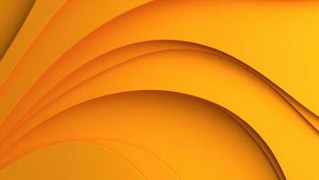 An abstract orange background with wavy lines photo