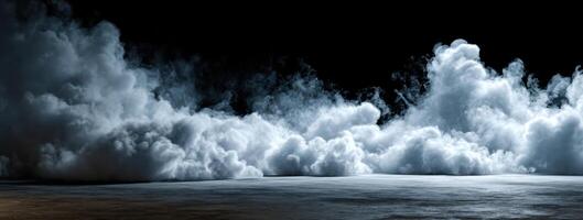 A large wave of water is coming out of the ground photo