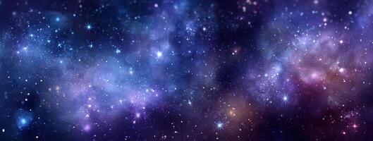 A galaxy background with stars and space photo